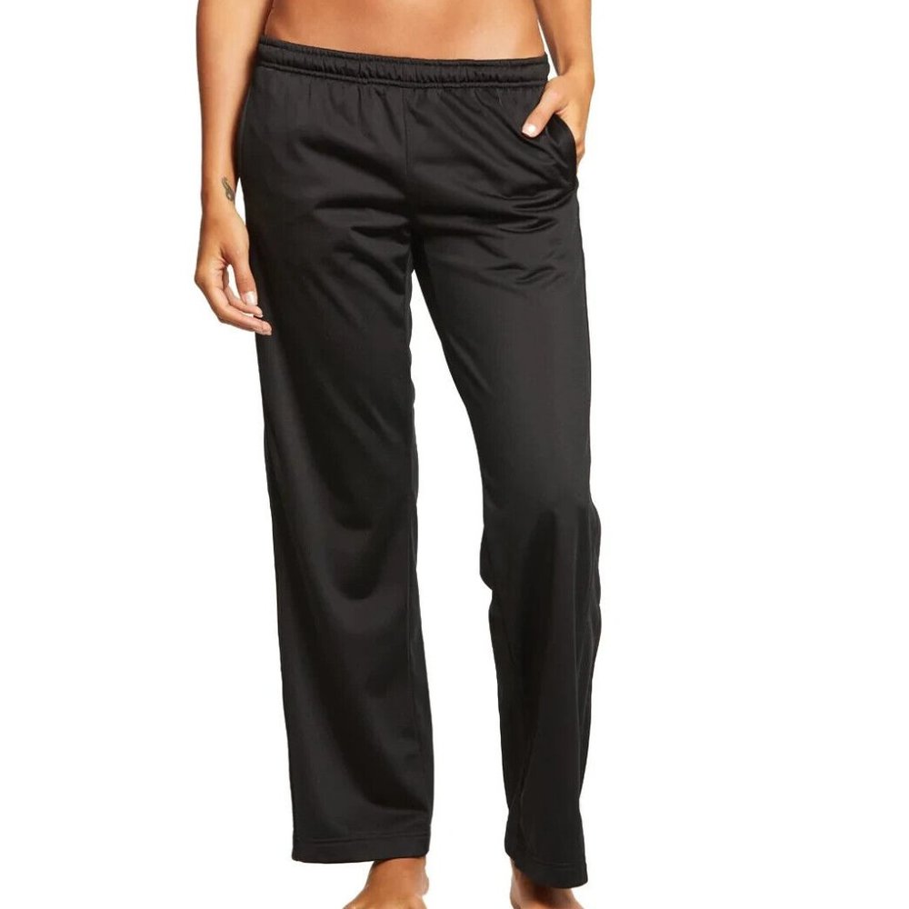 Women's Sport-Tek Tricot Track Pants - Black -XL